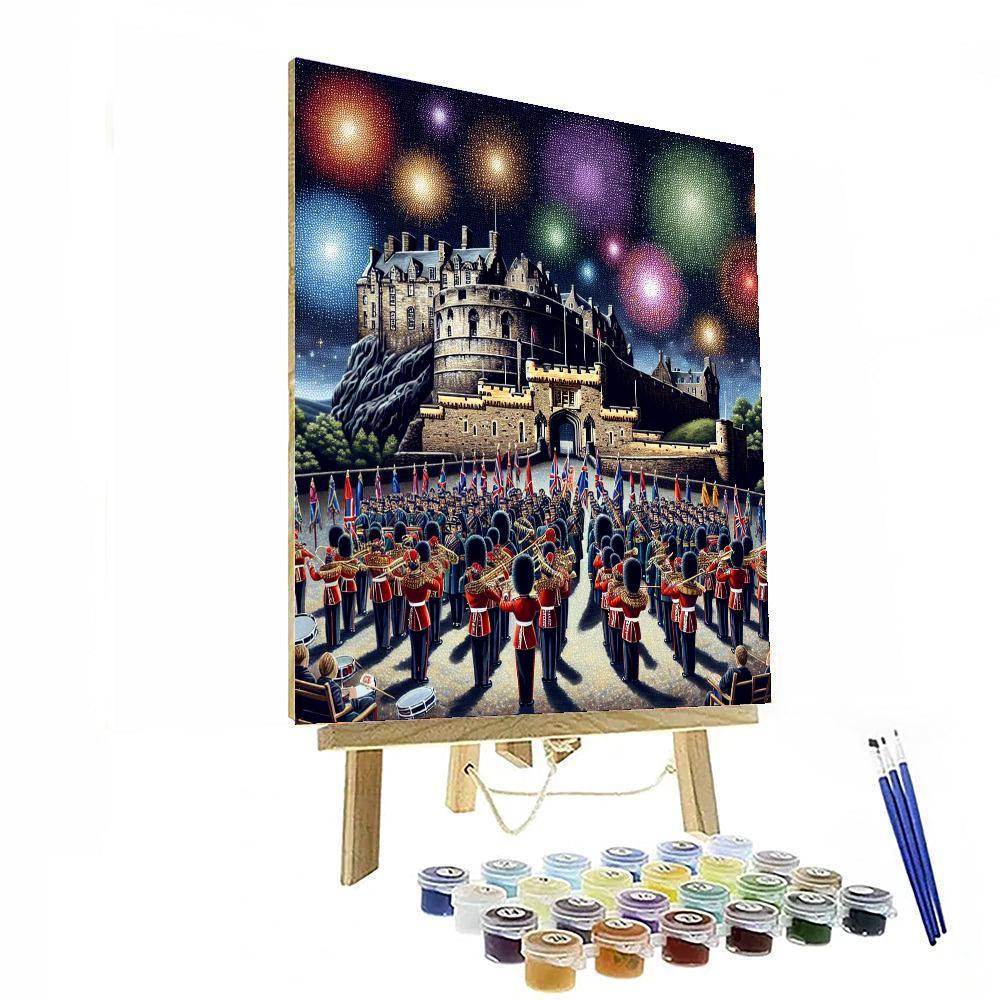 Edinburgh Military Tattoo - Edinburgh DIY Paint By Numbers