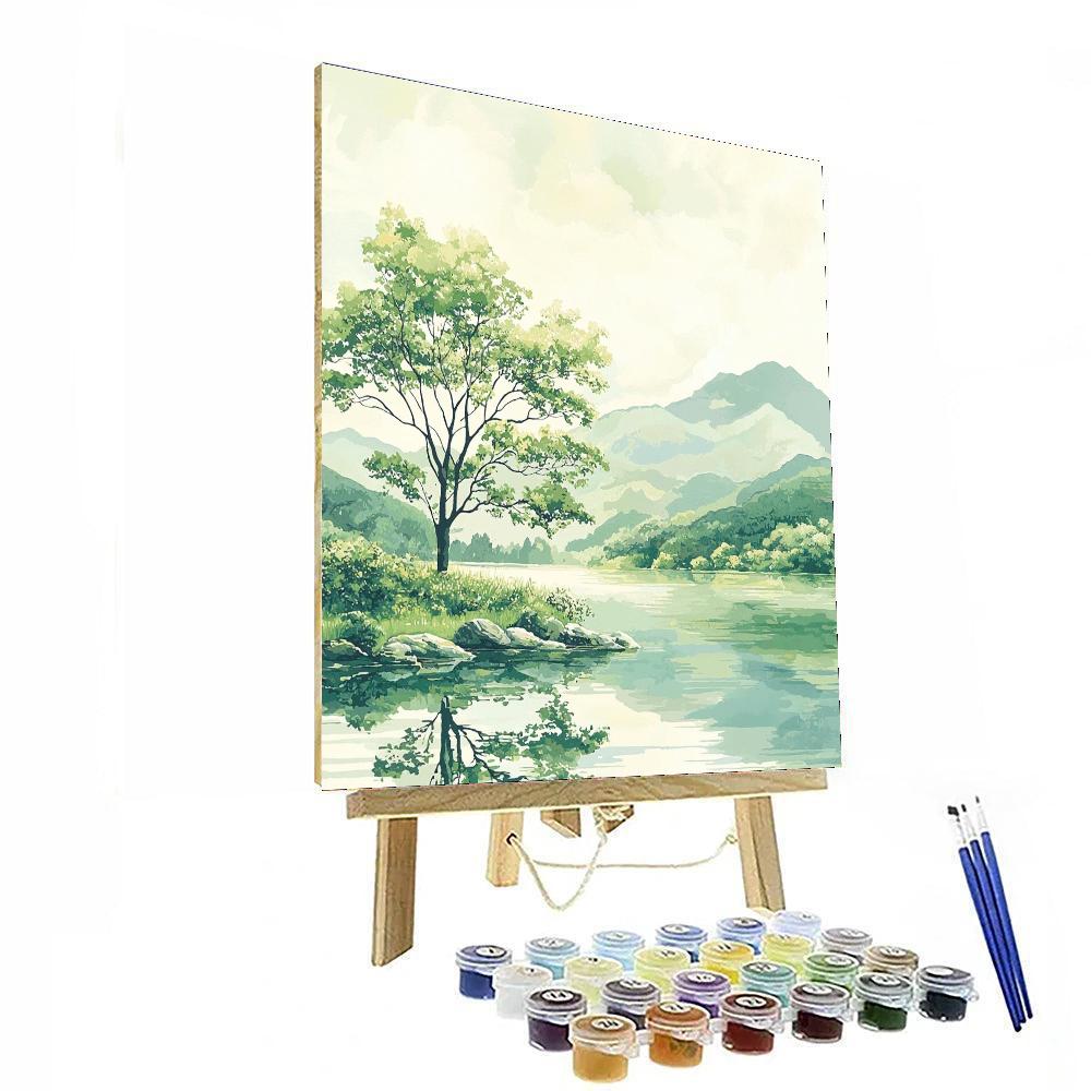 Zhao Mengfu Inspired The Grace Of Time  Paint By Number