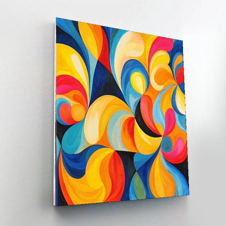 Paul Klee Inspired Melody Of Imagination  Paint By Number