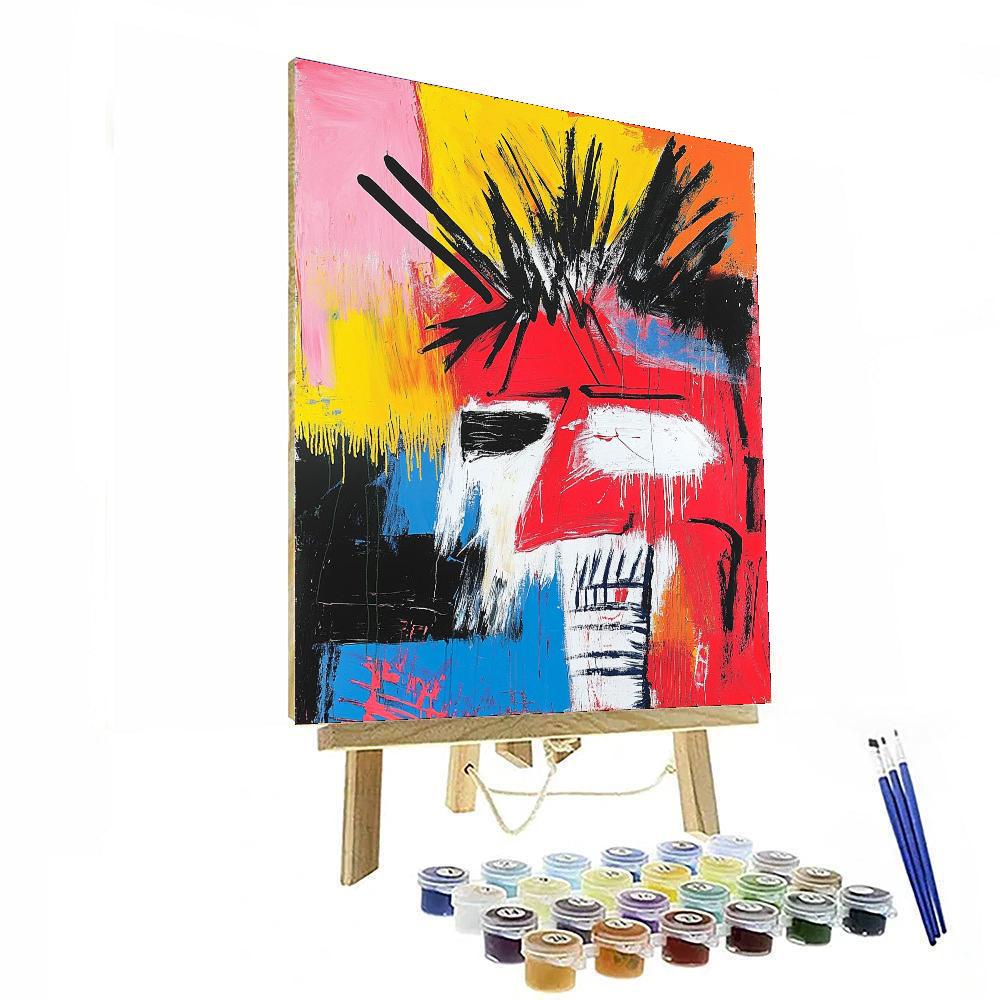 Jean-Michel Basquiat Inspired Visceral Experiences  Paint By Numbers