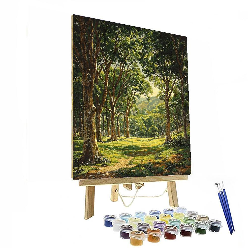 Michelangelo Inspired Majestic Whisper  Paint By Color