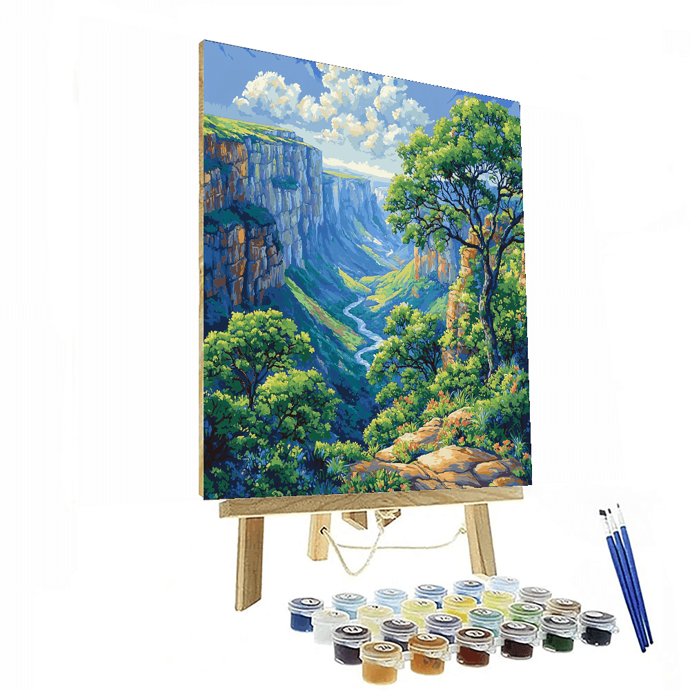 Blyde River Canyon - South Africa Paint By Numbers