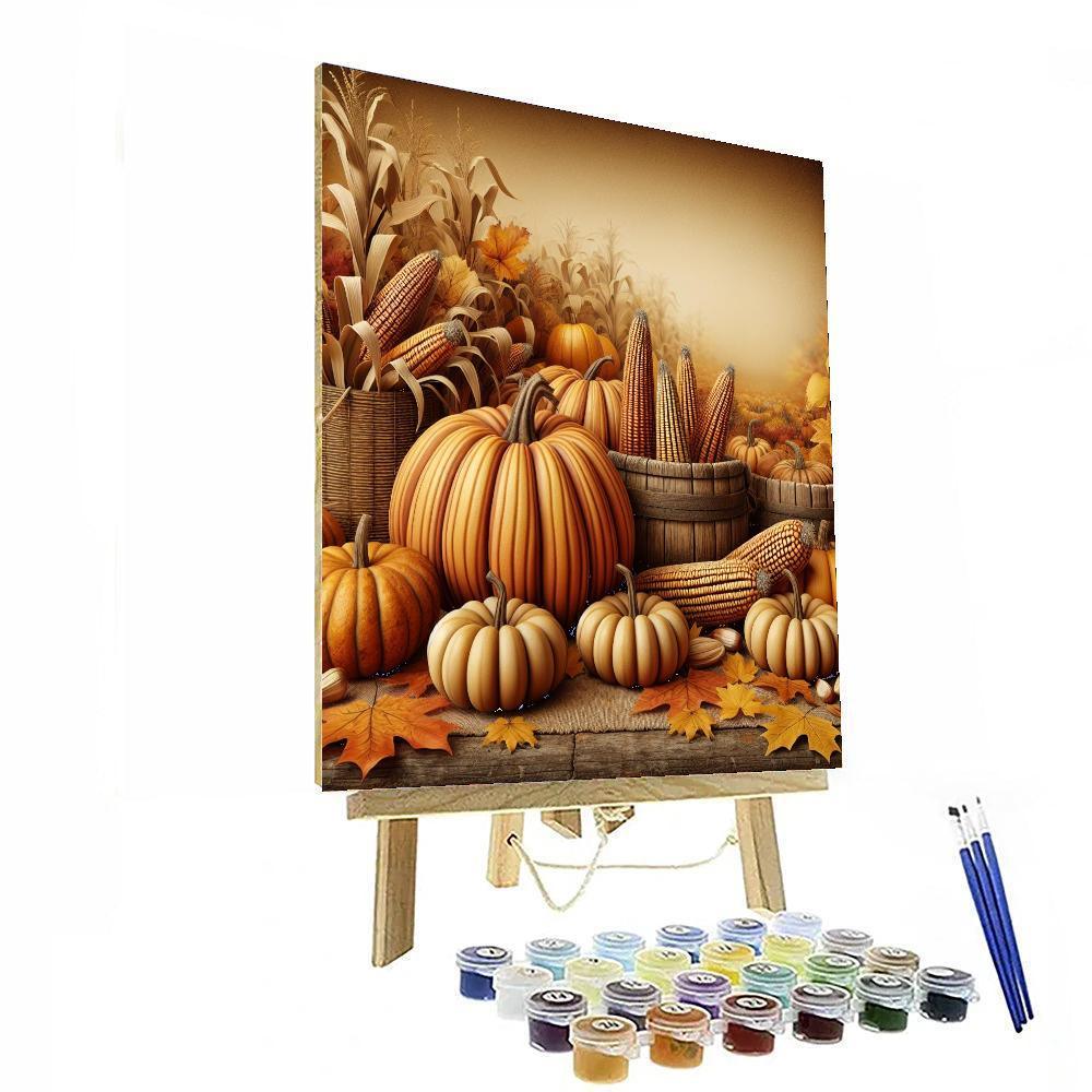 Harvest Festival Harmony Paint By Numbers Art