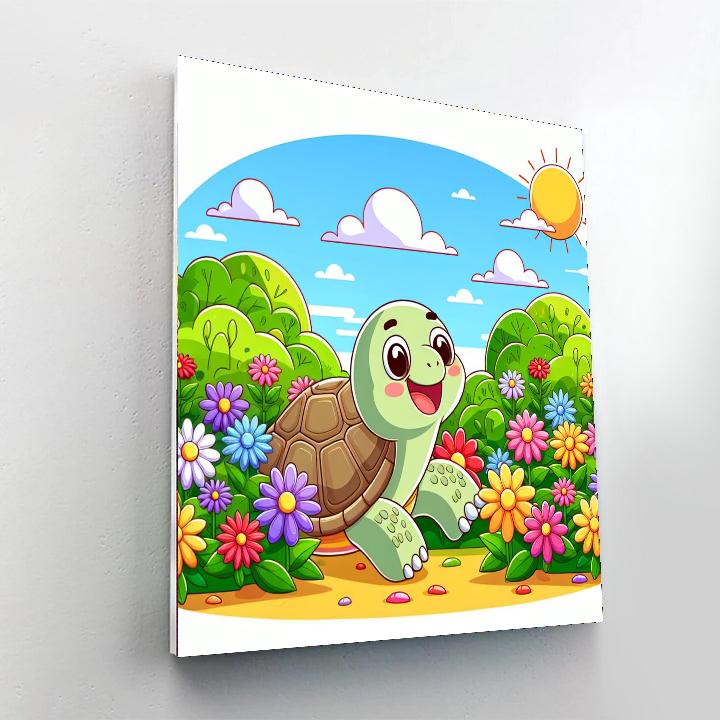 Adventure Tortoise Numbered Painting Kits