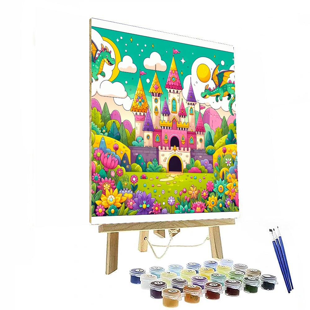 Happy Fairy Tales DIY Paint By Numbers