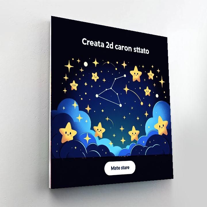 Starlight Spectacle Paint By Numbers Art