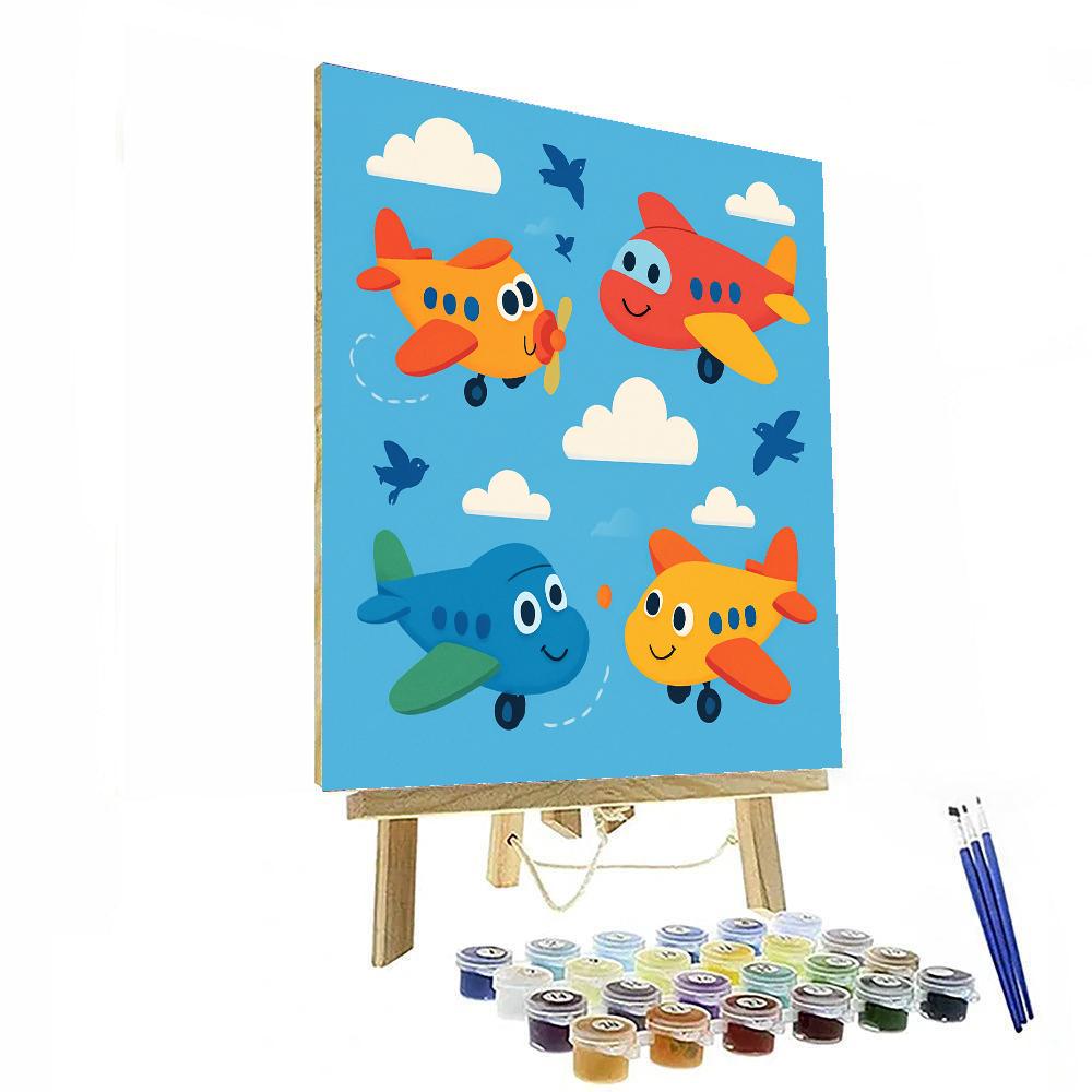 Flying High Numbered Painting Kits