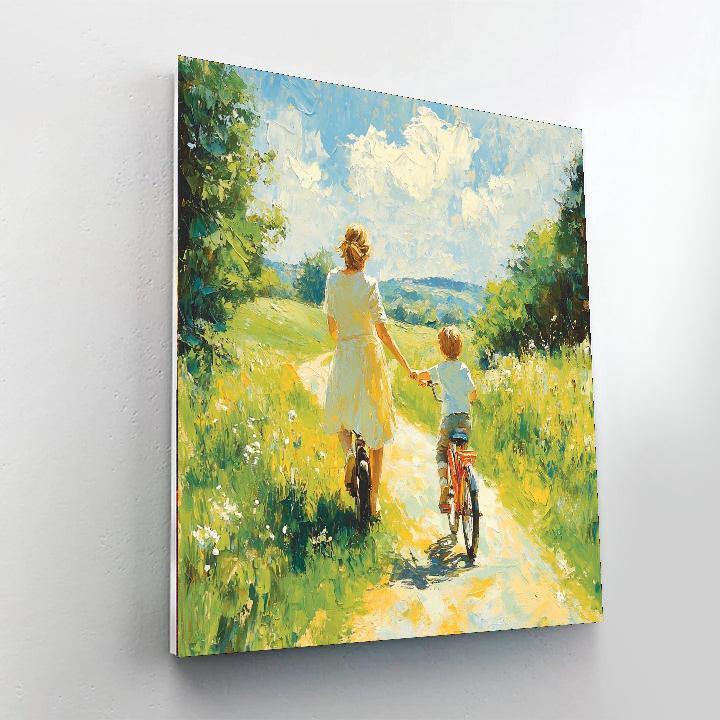 Mom's First Lesson Painting Number Kit