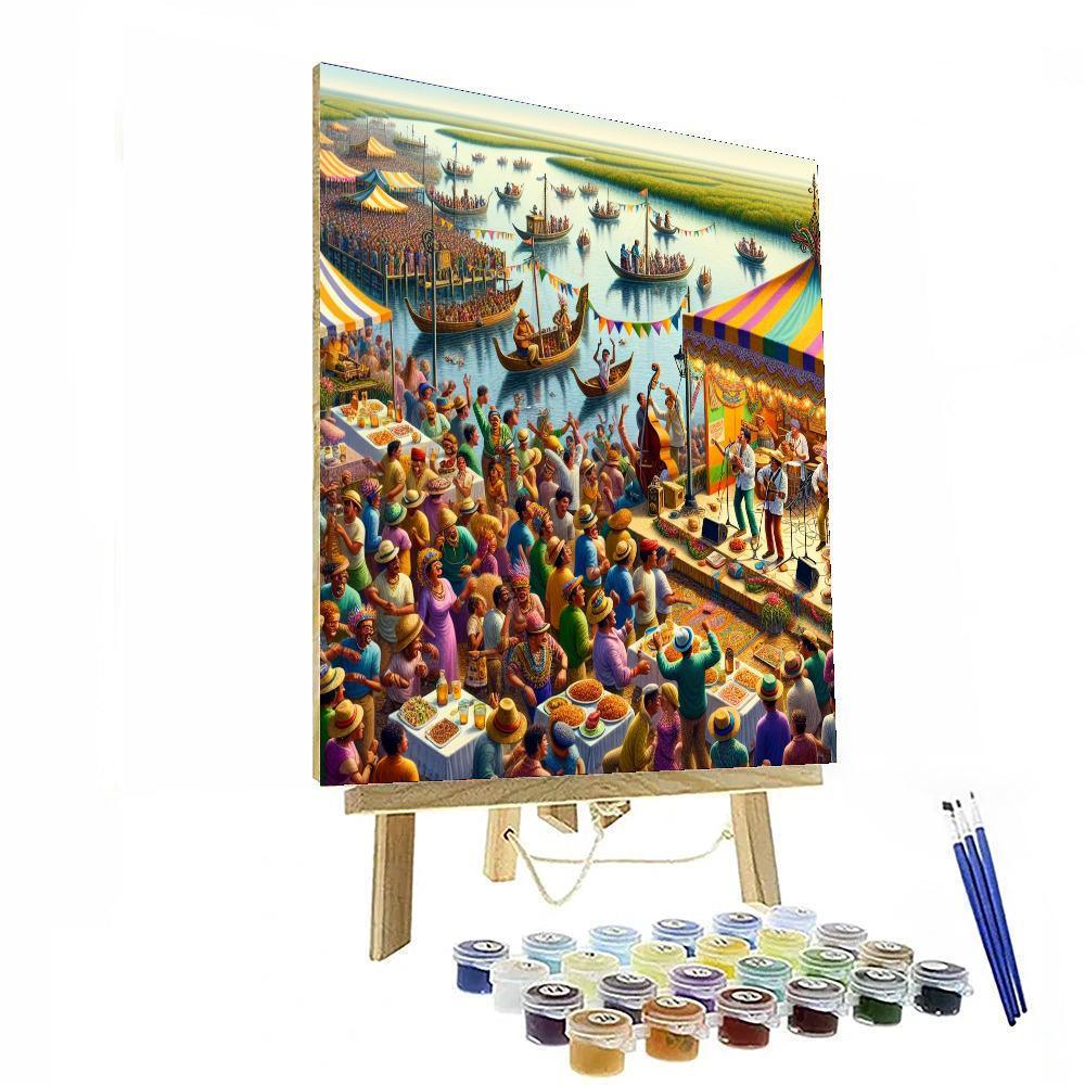 Bayou Boogaloo Paint By Number