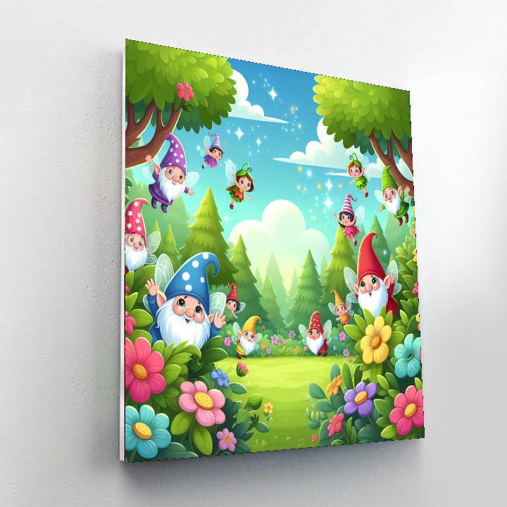Magic In The Forest Paint By Numbers Art