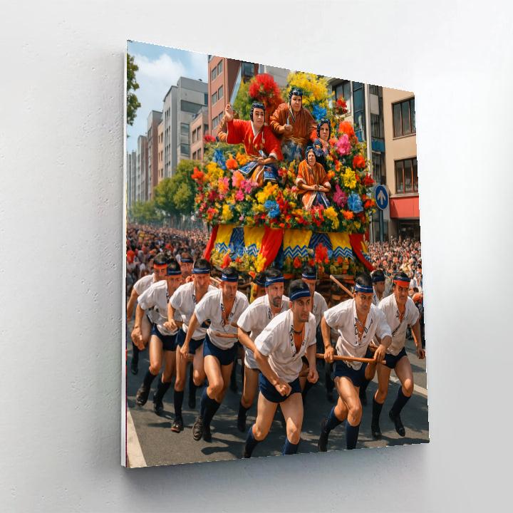 Gion Yamagasa - Japan Numbered Painting Kits
