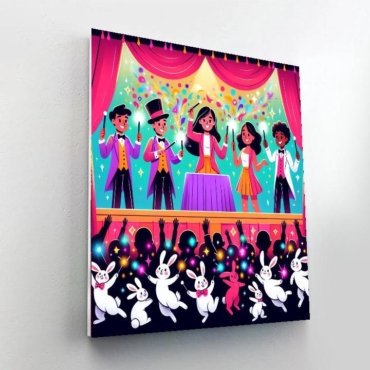 Magic Show Extravaganza Paint By Numbers