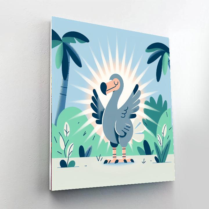 Dazzling Dodo Paint By Number