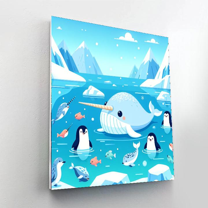 Polar Plunge Paint By Numbers Kits