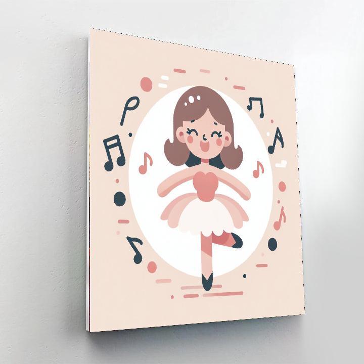 Twirling Ballerina Dreams Paint By Numbers Kits