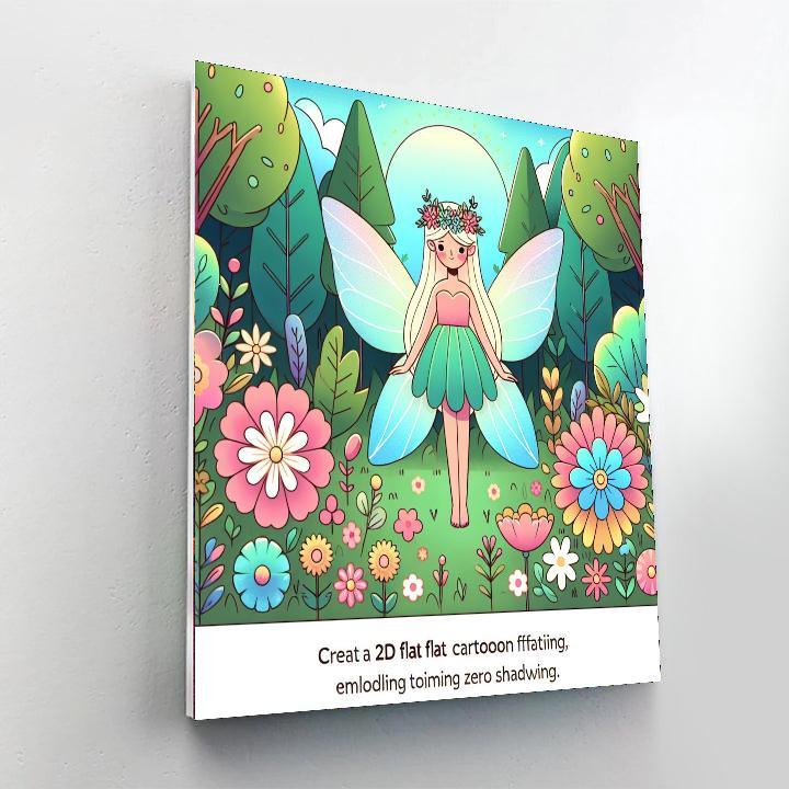 Fairy Wonderland Delight DIY Paint By Numbers