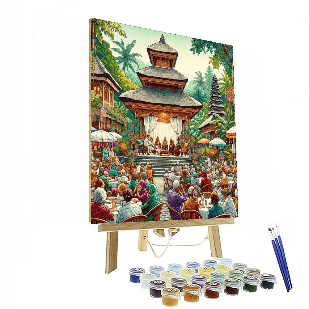 Ubud Writers & Readers Festival DIY Paint By Numbers