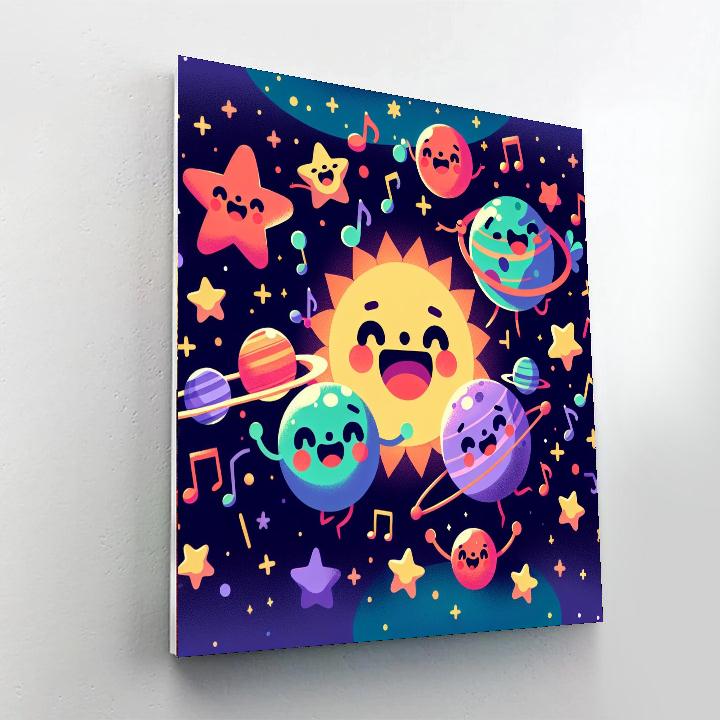 Celestial Dance Party Paint By Number