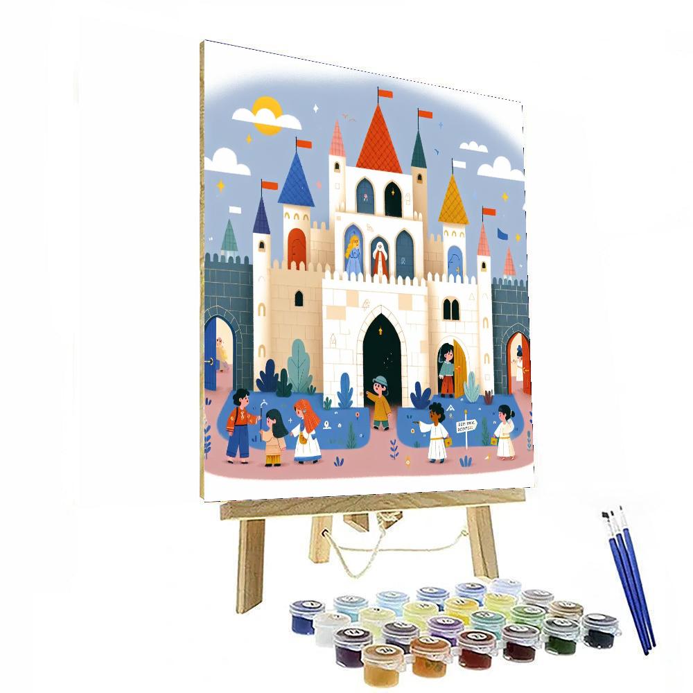 Fairy Tale Castle Exploration Numbered Painting Kits