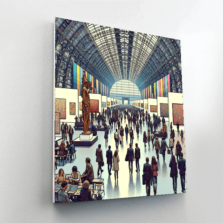 Art Basel - Switzerland DIY Paint By Numbers