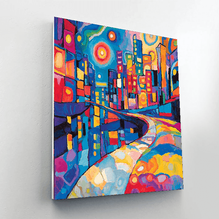 Wassily Kandinsky Inspired Wanderlust In Color  Paint By Color