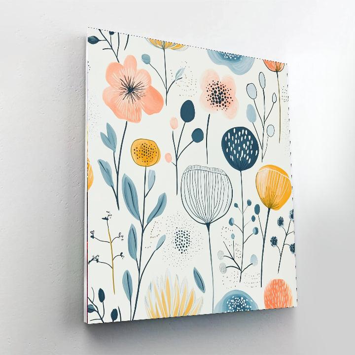 Leonardo Da Vinci Inspired The Garden Of Thoughts  Paint By Numbers Art