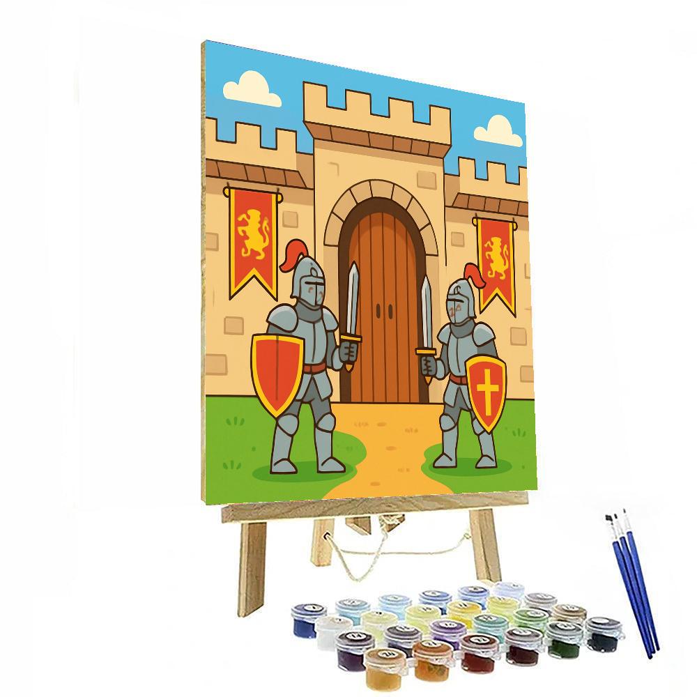 Castle Guardians Paint By Numbers