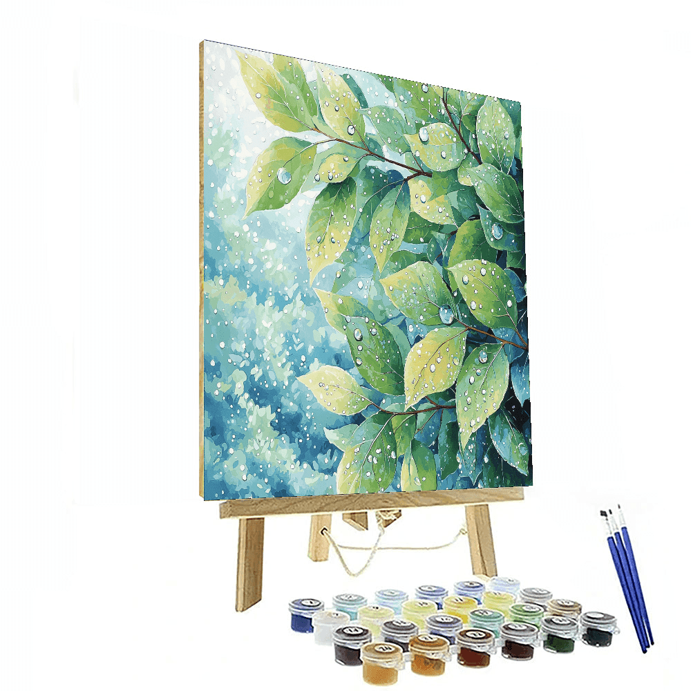 John Constable Inspired Morning Dew  Paint By Color