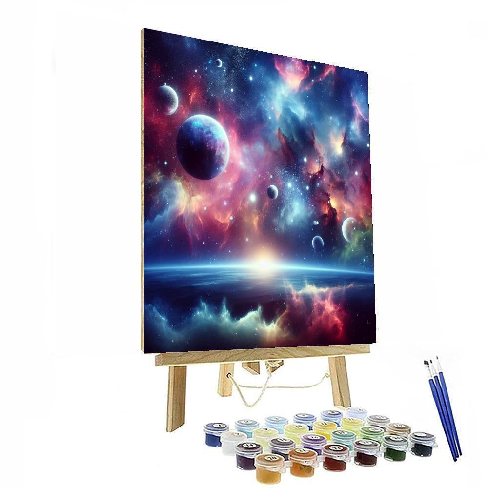 Galactic Wonder Exploration Painting By Numbers Kit