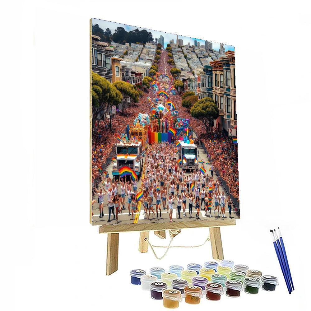 San Francisco Pride Parade - United States Paint By Numbers