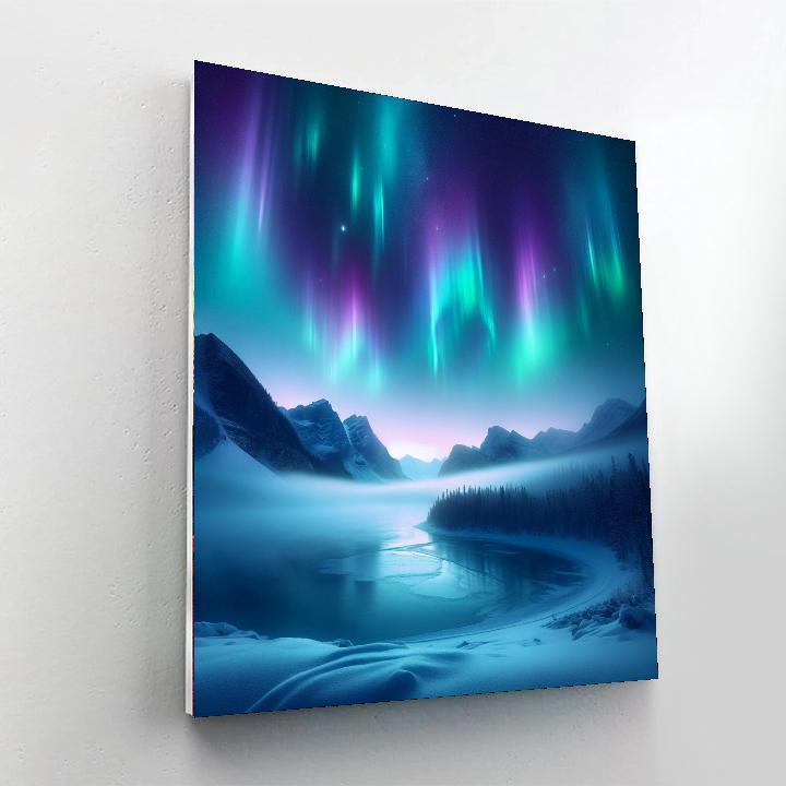 Serenade Of The Aurora Numbered Painting Kits