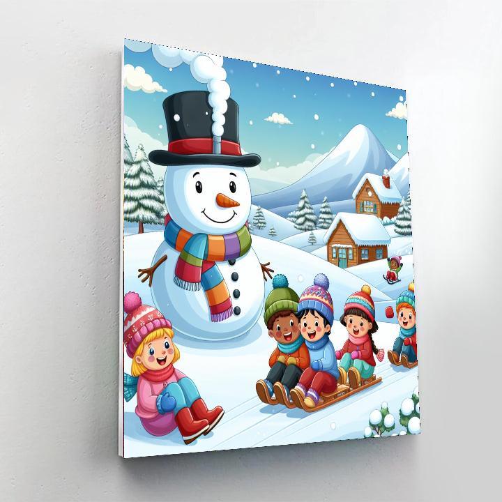 Winter Wonderland Extravaganza Painting By Numbers Kit