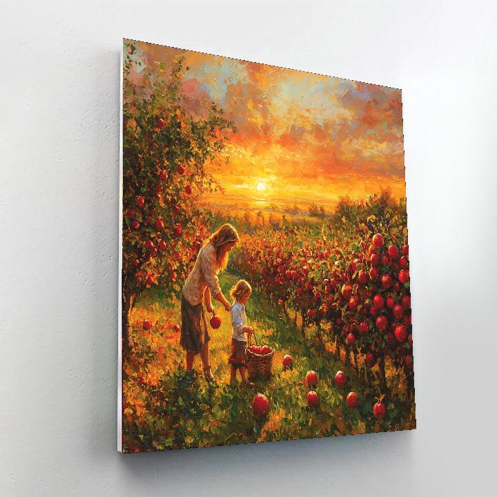 An Evening In The Orchard Paint By Numbers Kits