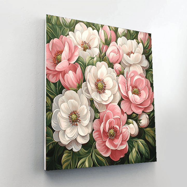Georgia O'Keeffe Inspired Dreamy Bloom  Paint By Numbers Art