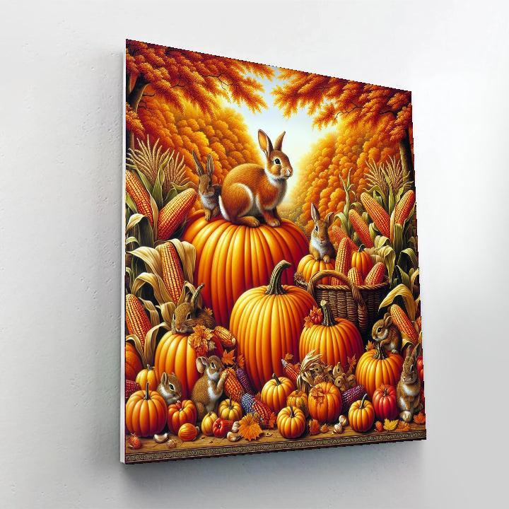 Festive Fall Harvest Numbered Painting Kits