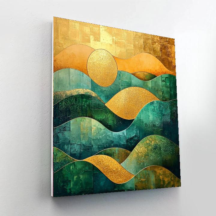 Leonardo Da Vinci Inspired Rhythms Of The Wild  DIY Paint By Numbers