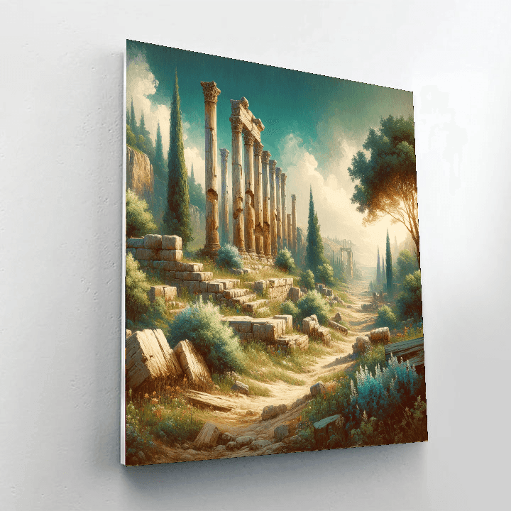 Ancient Ruins Exploration Paint By Numbers Kits