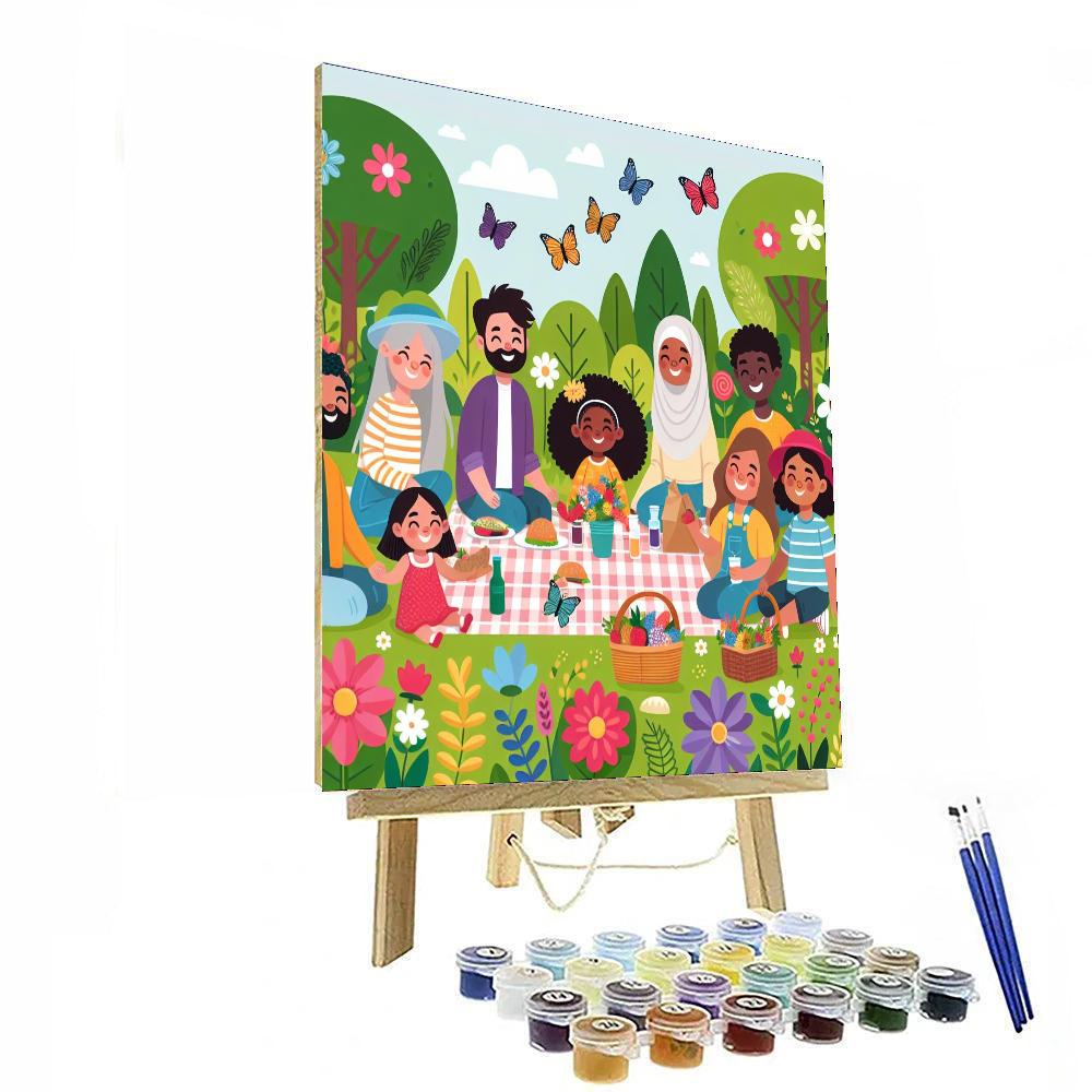 Garden Party Adventures Paint By Numbers