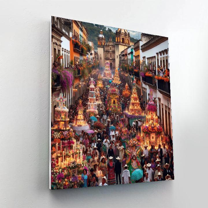 Fiesta De Los Muertos - Oaxaca DIY Paint By Numbers