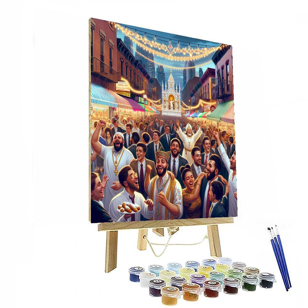 San Gennaro Feast - Usa Paint By Number