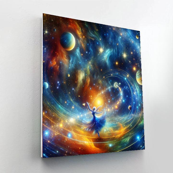 Celestial Choreography Paint By Color