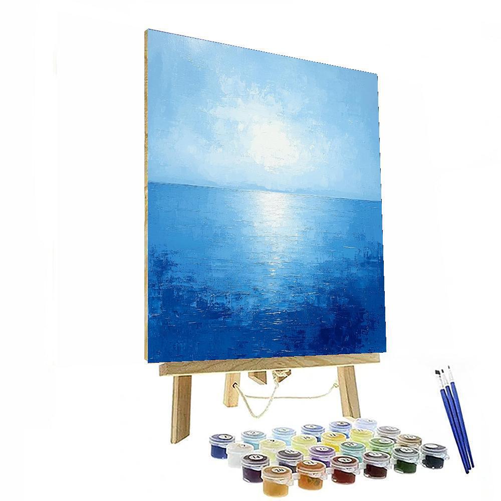 Georges Seurat Inspired Celestial Waters  Paint By Numbers Art