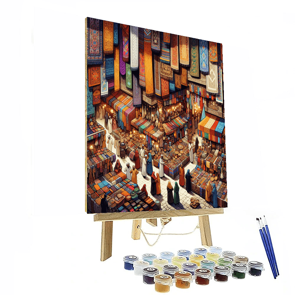 Eccentric Bohemian Bazaar Number Painting