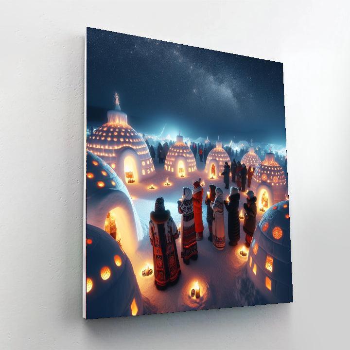 Kamakura Snow Festival - Japan Paint By Numbers