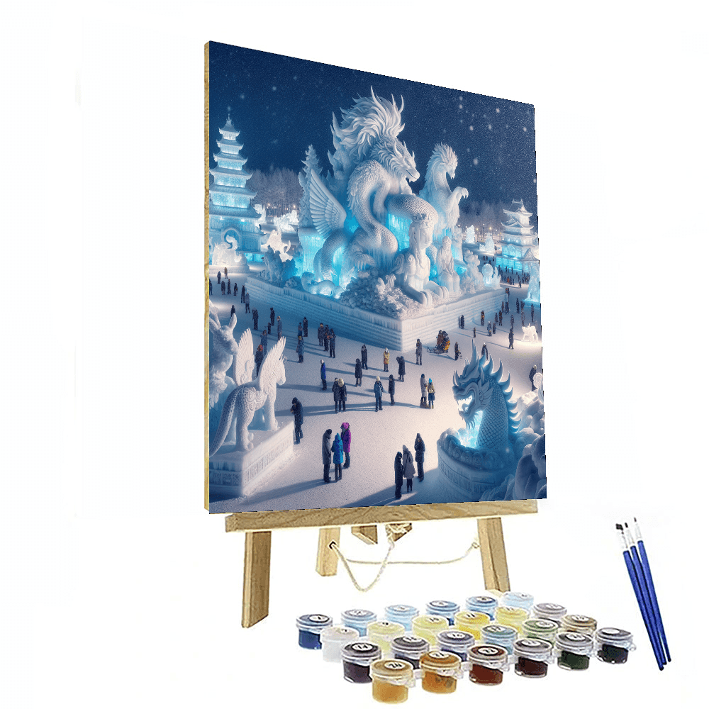 Sapporo Snow Festival - Hokkaido, Japan Paint By Color