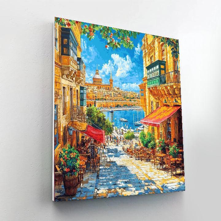 Malta - Valletta Numbered Painting Kits