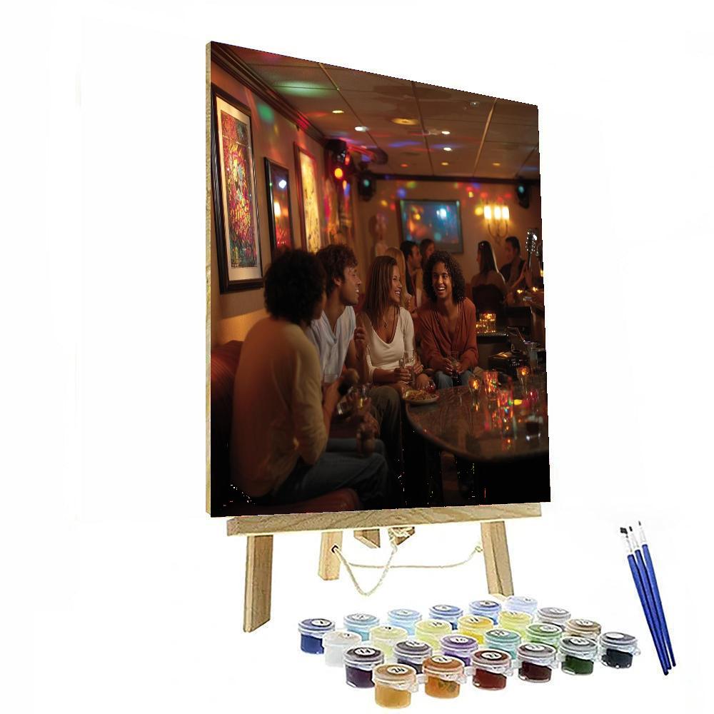 Karaoke Bars In Tokyo DIY Paint By Numbers