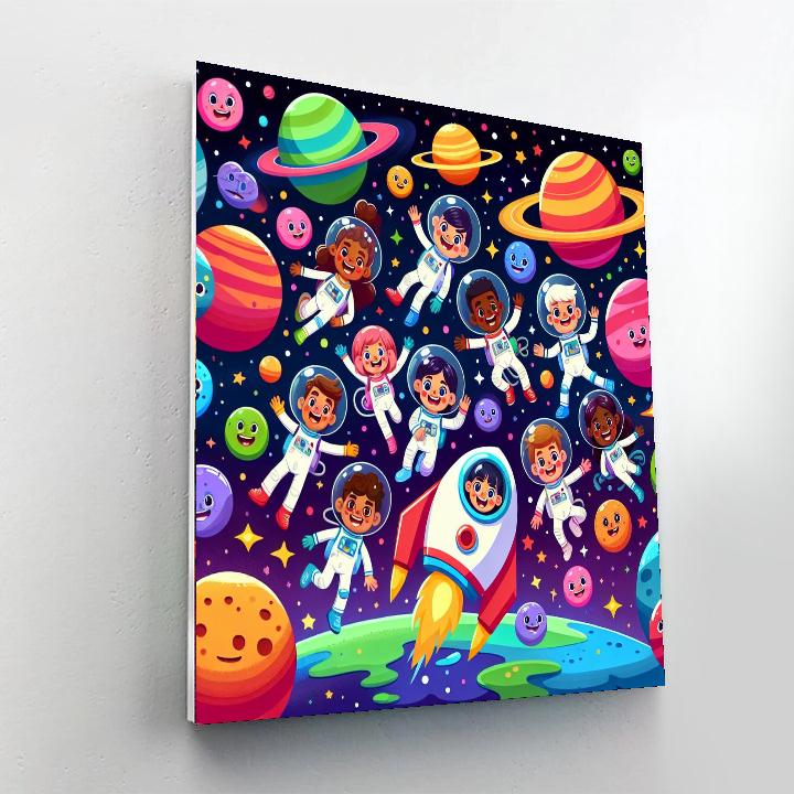 Adventures In Space Time Paint By Numbers Art