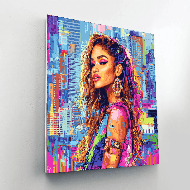 Zendaya: A New Dawn Of Talent And Grace Paint By Number