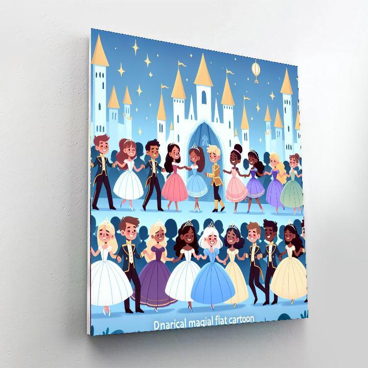 Royal Fairytale Ball Numbered Painting Kits
